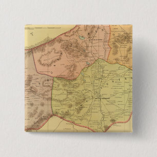 Aguascalientes 15 Cm Square Badge
