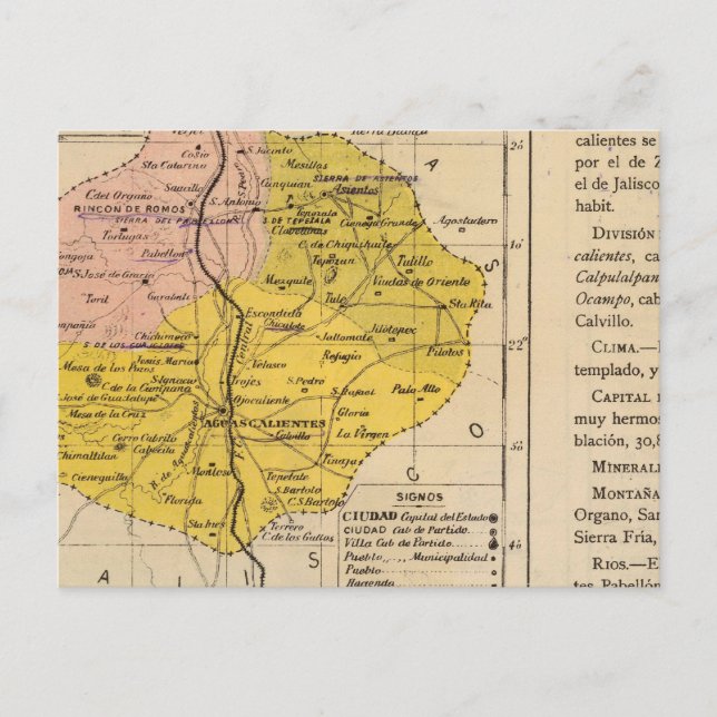 Aguascalientes, Mexico 2 Postcard (Front)