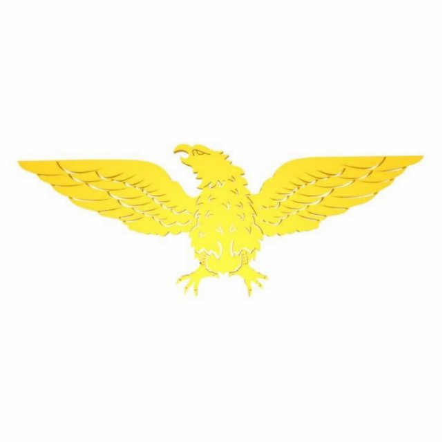 Aguia do Benfica em 3D Standing Photo Sculpture (Front)