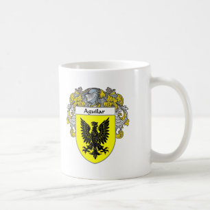 Aguilar Coat of Arms (Mantled) Coffee Mug