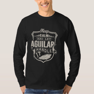 Aguilar Last Name Shirt Aguilar Name Birthday