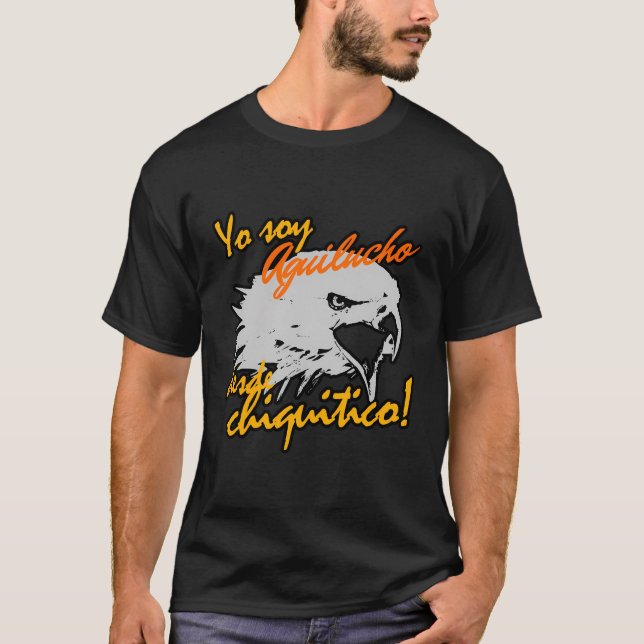 Aguilucho Desde Chiquitico Aguilas Cibaenas Baseba T-Shirt (Front)