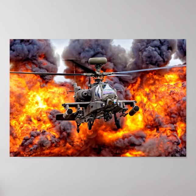 AgustaWestland Apache AH1 Poster (Front)