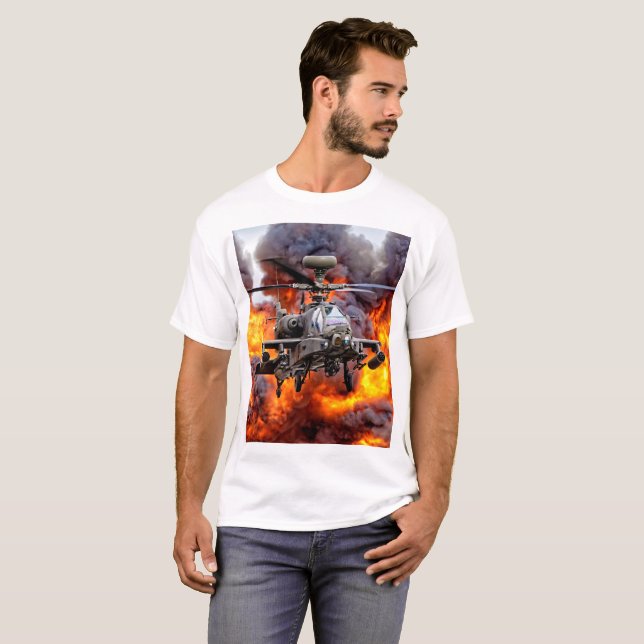 AgustaWestland Apache AH1 T-Shirt (Front Full)