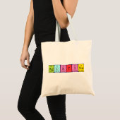 Agustina periodic table name tote bag (Front (Product))