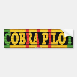 AH-1G Cobra Pilot VSM Bumper Sticker