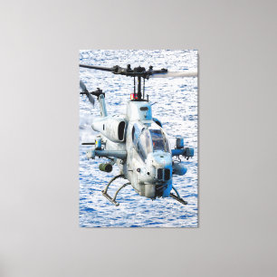 AH-1W SUPER COBRA 32x48 Canvas Print