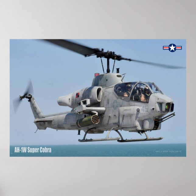 AH-1W SUPER COBRA POSTER (Front)