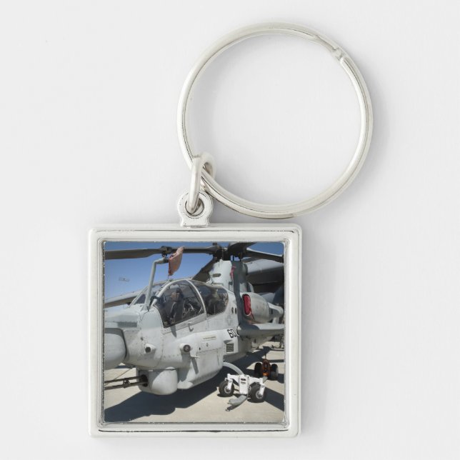 AH-1Z Super Cobra attack helicopter Key Ring (Front)