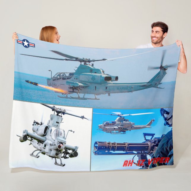 AH-1Z VIPER FLEECE BLANKET (In Situ)