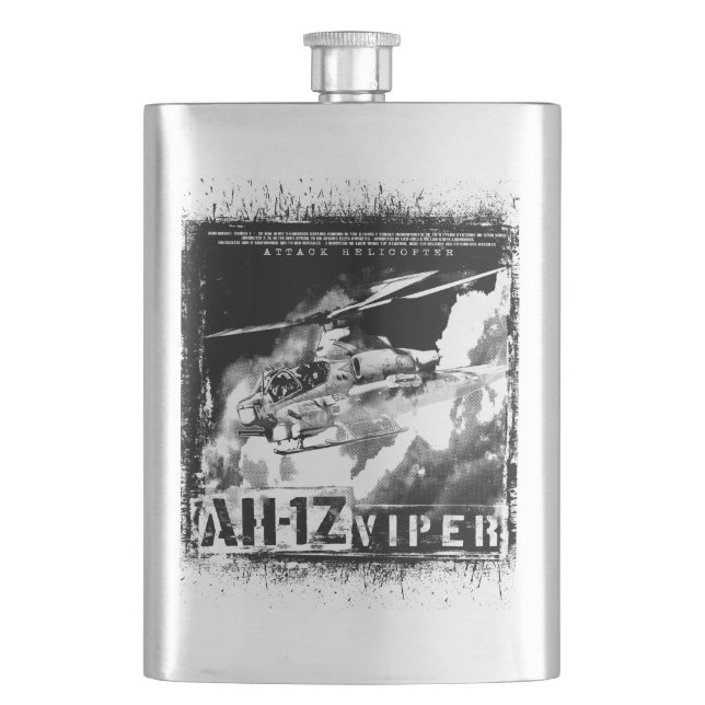 AH-1Z Viper Hip Flask (Front)