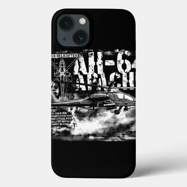 AH-64 Apache iPad Mini  Case (Back)