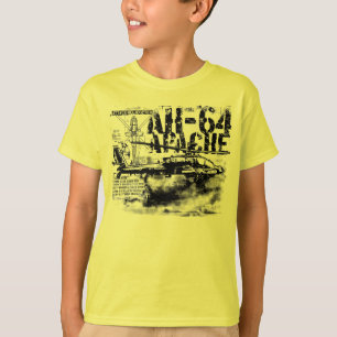 AH-64 Apache Kids' Basic Hanes Tagless ComfortSof T-Shirt