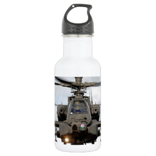 ah 64 apache longbow helocopter military 532 ml water bottle