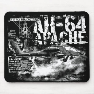 AH-64 Apache Mousepad
