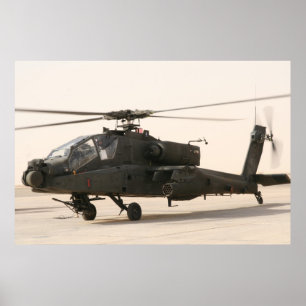 AH-64 Apache Poster