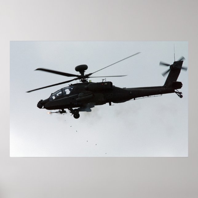 AH-64 Apache Poster (Front)