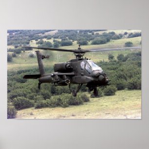 AH-64 Apache Poster