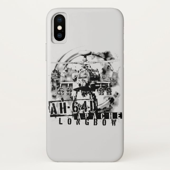AH-64D Apache Longbow Case-Mate iPhone Case (Back)