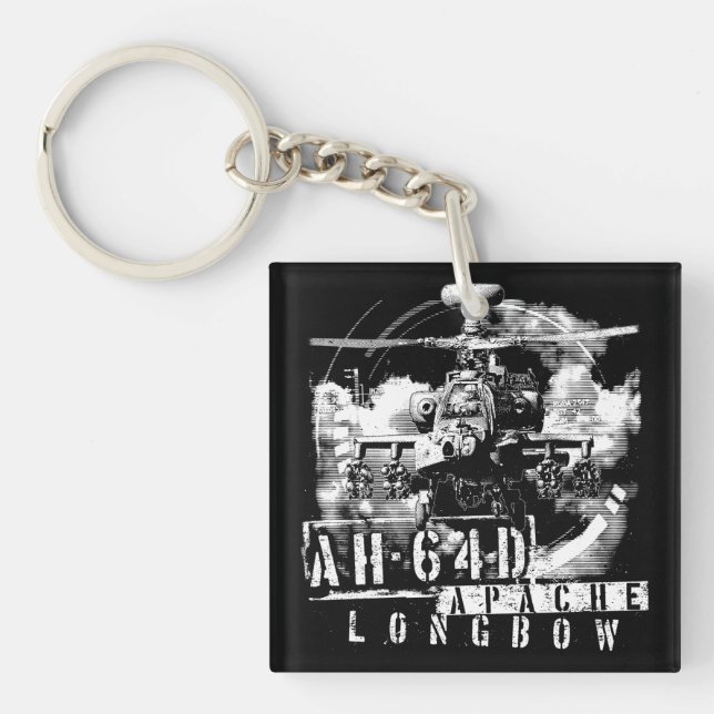 AH-64D Apache Longbow Key Ring (Front)