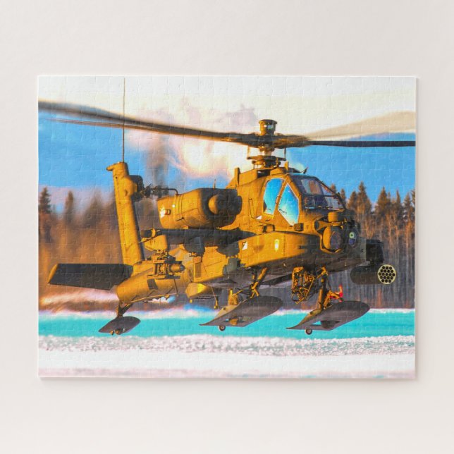 AH-64E APACHE GUARDIAN (16x20 INCH) Jigsaw Puzzle (Horizontal)