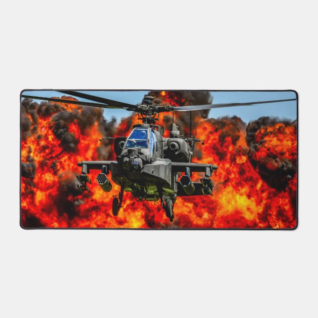 AH-64E APACHE GUARDIAN DESK MAT (Front)
