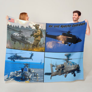 AH-64E APACHE GUARDIAN FLEECE BLANKET