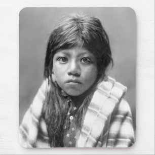 Ah Chee Lo (Native American Girl) Mouse Mat