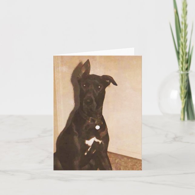 AH- Great Dane Dog Notecards or Greeting cards (Front)