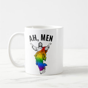Ah Men - Funny Jesus Meme Coffee Mug