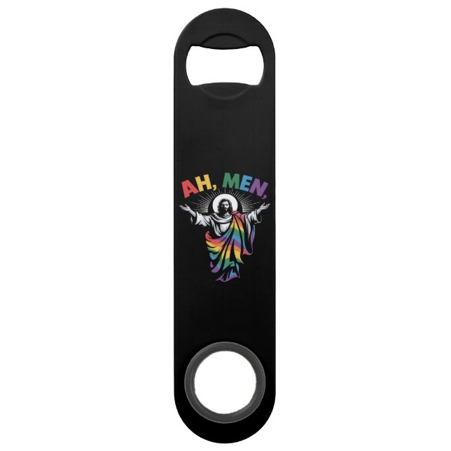 Ah Men Funny LGBT Gay Pride (Front)