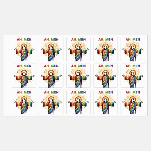Ah, Men. LGBTQIA+ Jesus (Sheet)
