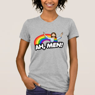 Ah Men - Rainbow Jesus T-Shirt