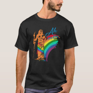 Ah Men Support LGBTQ Gay Pride Month Cute Gay For T-Shirt