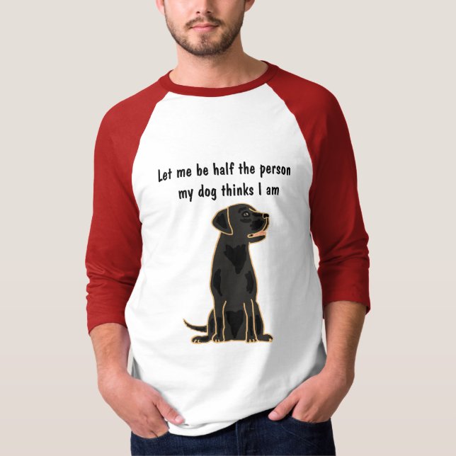 AH- Owners Prayer Black Labrador T-shirt (Front)
