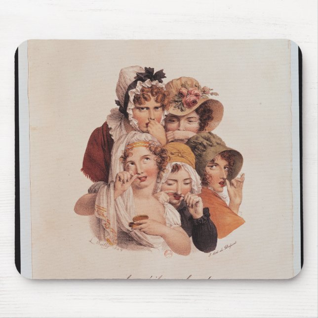 Ah! Qu'il est Bon! Mouse Mat (Front)
