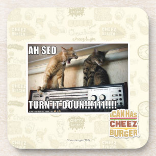 Ah Sed Turn it Down!! Coaster