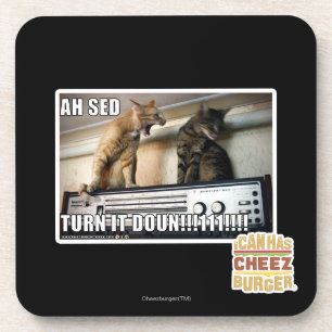 Ah Sed Turn it Down!! Coaster