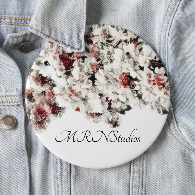 Ah, Spring 6 Cm Round Badge (In Situ)