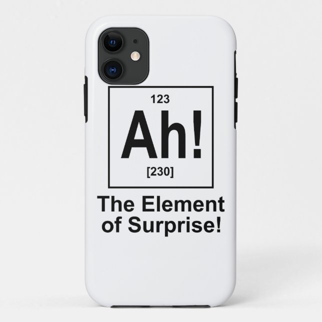Ah! The Element of Surprise. Case-Mate iPhone Case (Back)