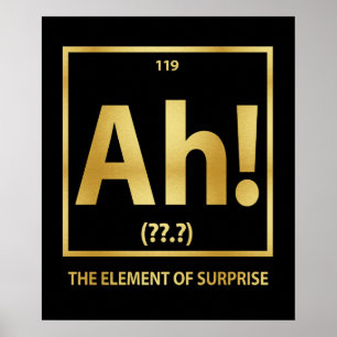 Ah! The element of surprise Poster