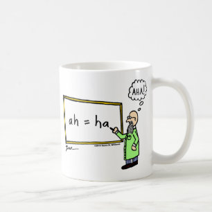 Aha! Cartoon Mug