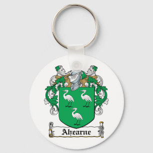 Ahearne Family Crest Key Ring