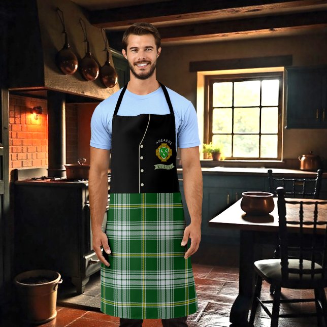 Ahearne Irish Shield & Tartan Personalised Kilt  Apron (Creator Uploaded)