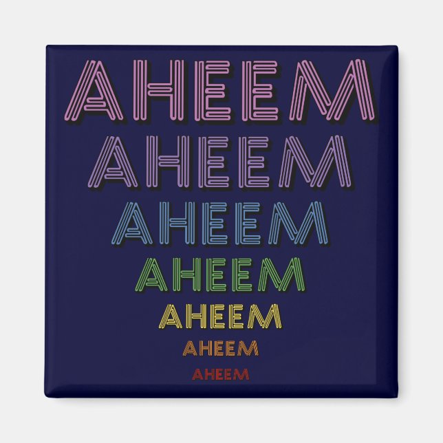 Aheem mantra magnet (Front)