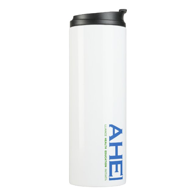AHEI: Healthier Communities Thermal Tumbler (Rotated Left)