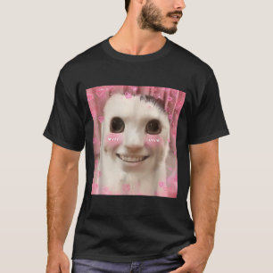 Ahh Cat Meme Dank Cursed Weirore Funny Dank Meme T-Shirt