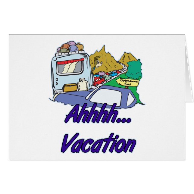 Ahh Vacation Camping (Front Horizontal)