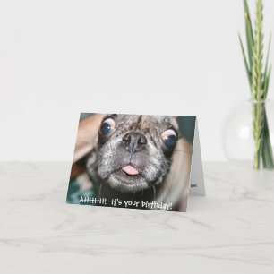 AHHHH!  It's your birthday! Birthday Card