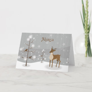 Ahimsa Holiday Reindeer